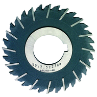 Disc milling cutter HSS-E DIN1834A 63x4x22mm 28 ridges, narrow